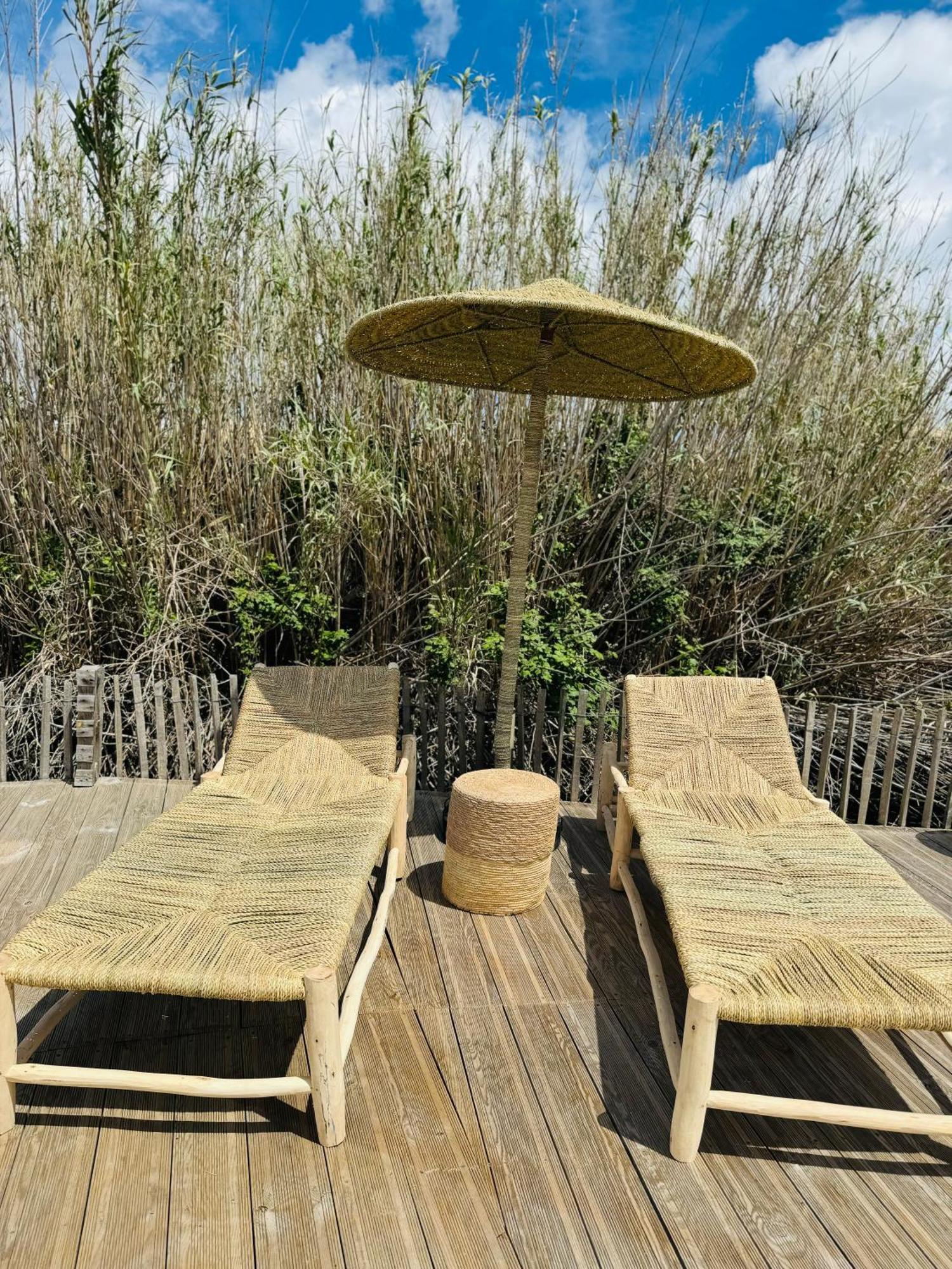 Cabane Le Flamant Avec Jardin, Piscine Et Parking Les Les Saintes-Maries-de-la-Mer Extérieur photo